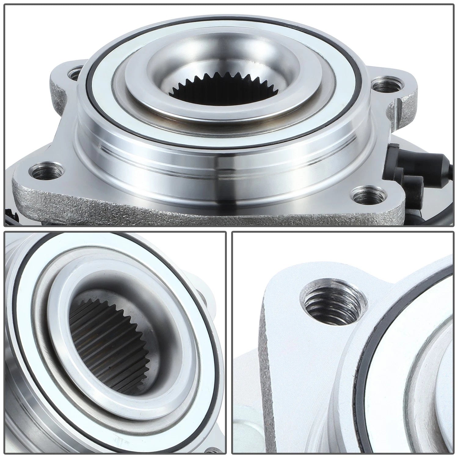 Front Left/Right Wheel Bearing & Hub for Aviator Explorer Mountaineer (2002–2005)