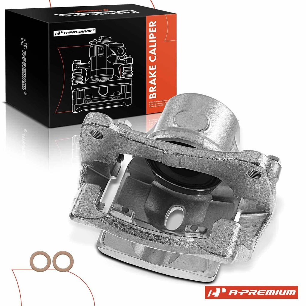 Front Driver Side Brake Caliper with Bracket for Toyota Prius (2004–2009)