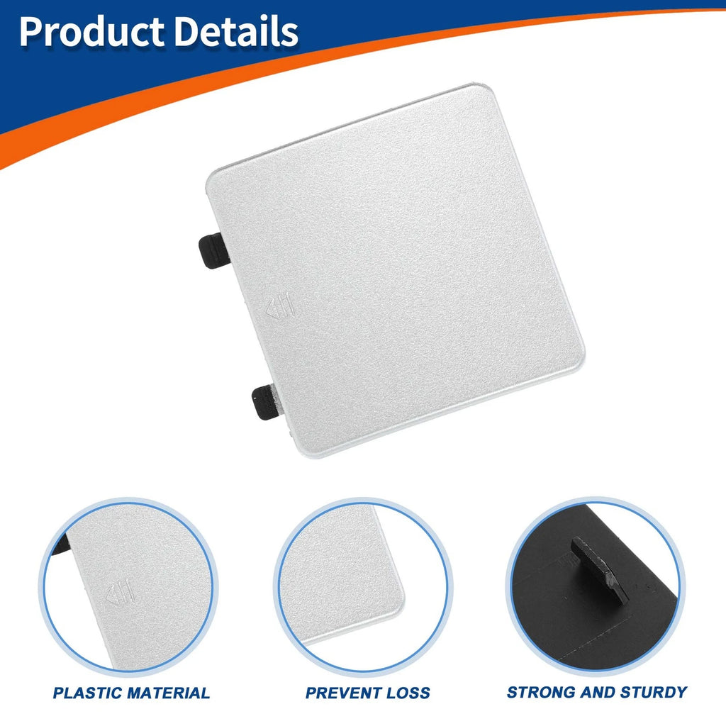Tow Hook Cover for Mercedes-Benz CLS (2006–2018) No.A2198850026 Silver