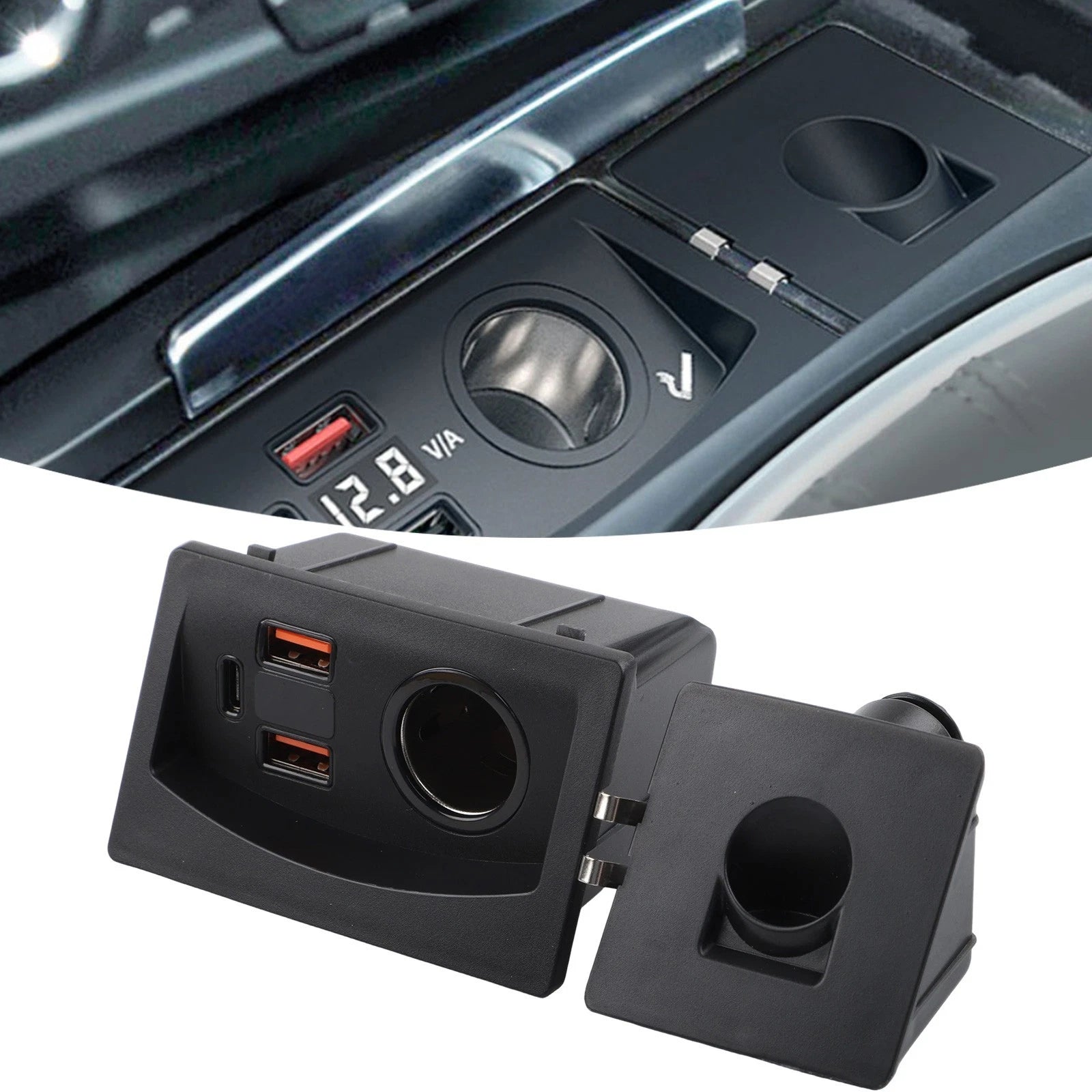 15W Wireless Charging Panel Fast Charger for Audi A4 A4L A5 S4 S5 Q5 (2010–2023)