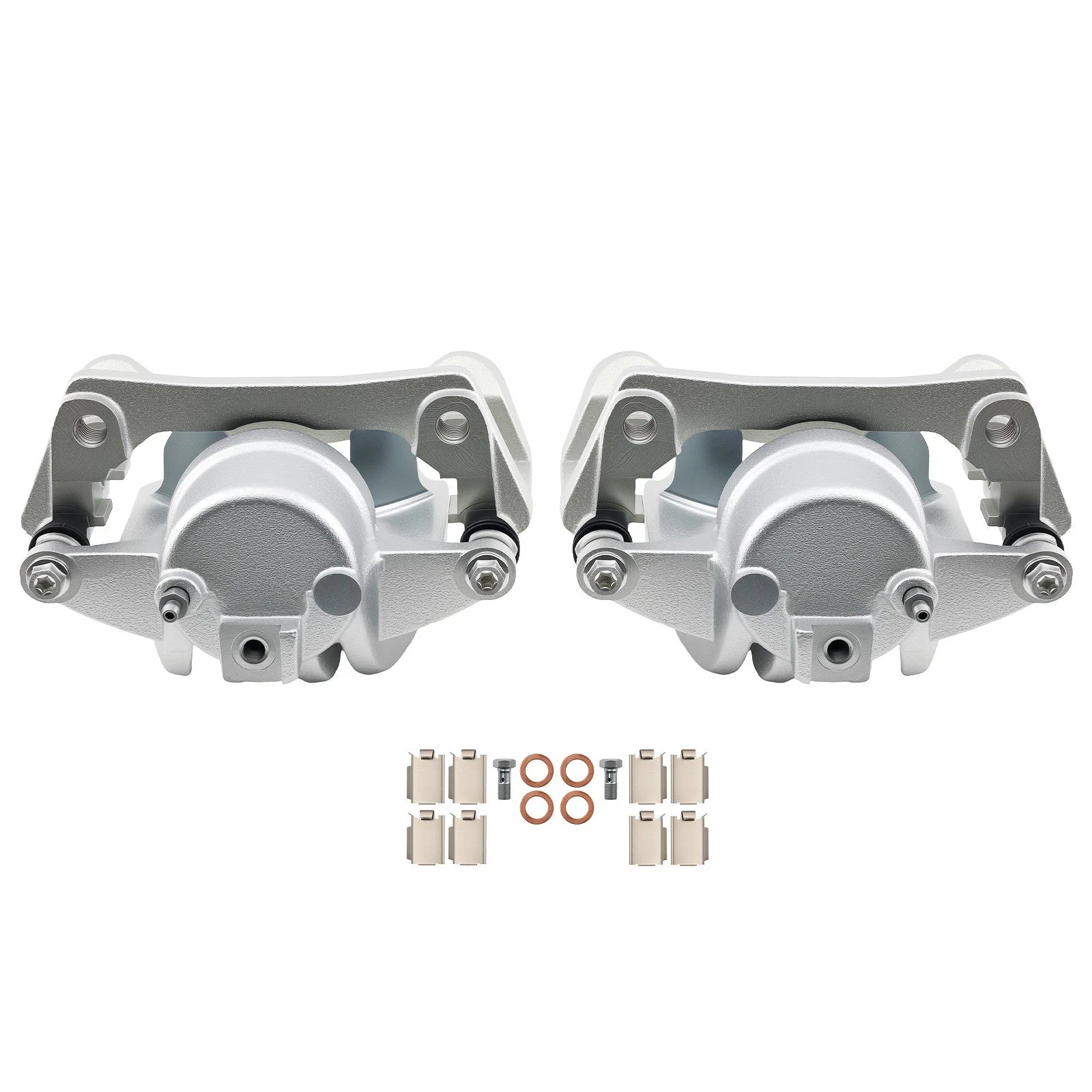 Set of 2 Front Disc Brake Calipers for Jeep Liberty (2002–2007) 18B4844 18B4845