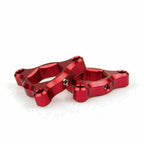 Fork Preload Adjusters for Kawasaki ZX6R, ZX9R, ZX12R, Suzuki TL1000, TL1100 (17mm, Red)