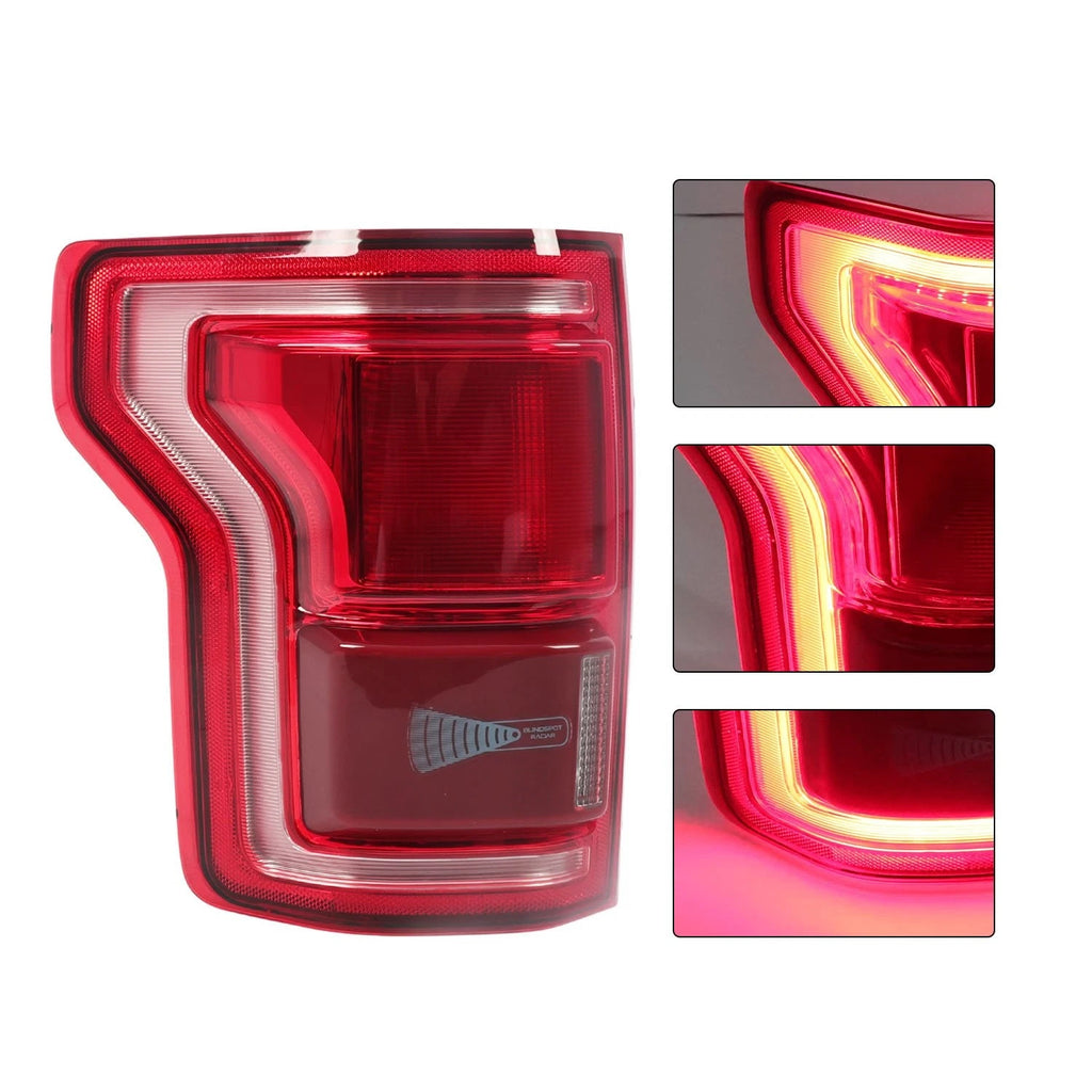 LED Tail Light Lamp Left Driver Side for Ford F150 F-150 (2015–2017)