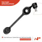 Set of 6 Control Arms with Ball Joints and Tie Rod Ends for Ford Escort (1981–1990)