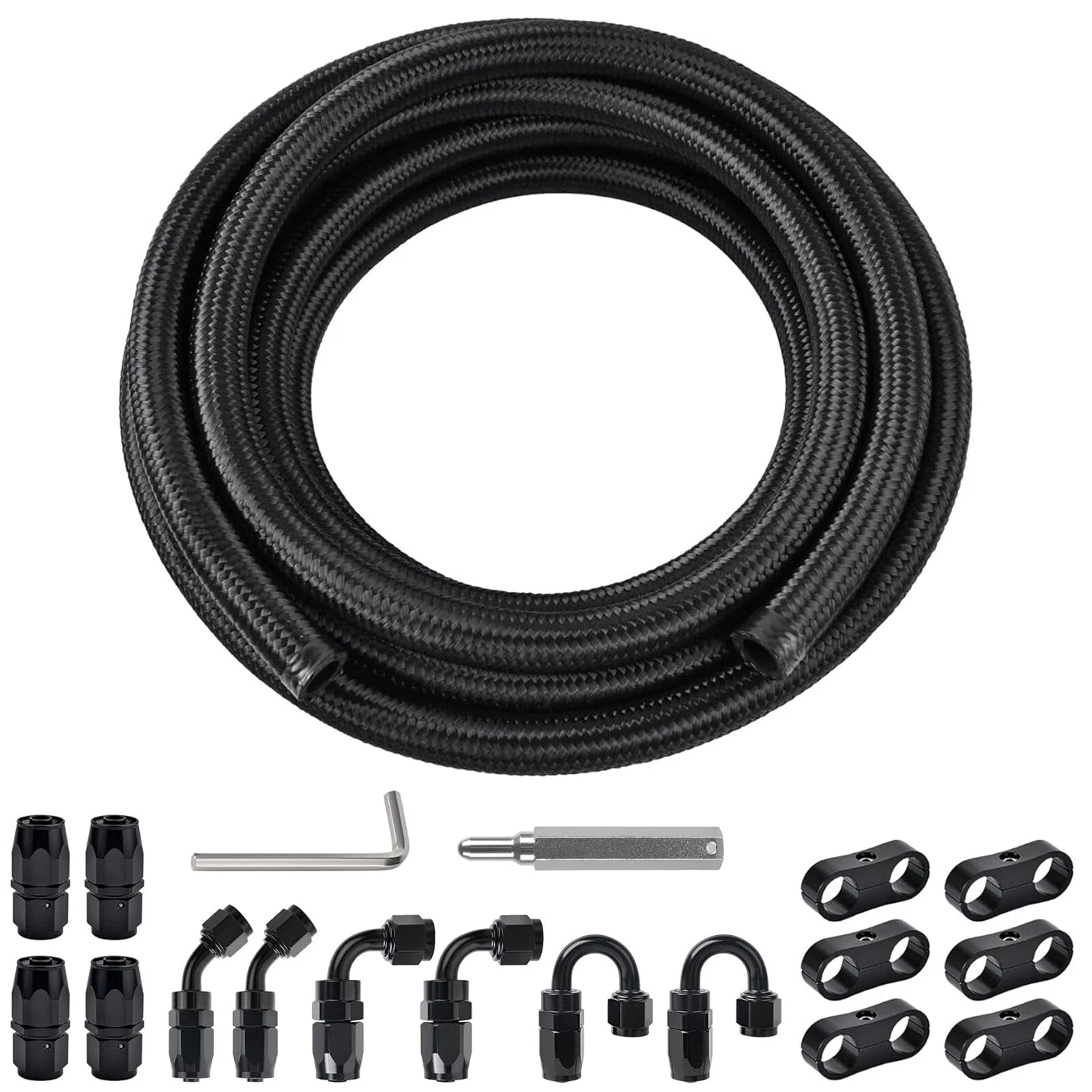 8AN PTFE Fuel Line Kit for Make Model (YYYY–YYYY)