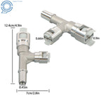 Aluminum HVAC Heater Hose Connector for Cadillac Chevrolet