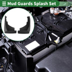 Mud Flaps Splash Guards for Ford Edge 2.0T (2012–2017) W/ Mount Accessories