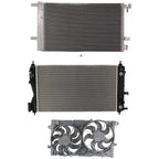 A/C Condenser for Chevy Impala, Buick Regal, Malibu (2016)