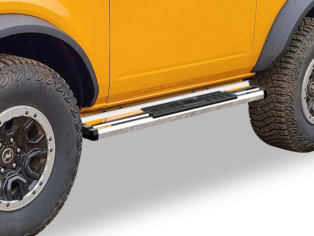 Chrome OE Style Running Boards for Ford Bronco (2021-2026)