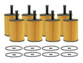 Set of 8 Engine Oil Filters for Audi A3 TT Quattro, VW Beetle, Golf, Passat, CC, R32