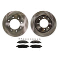 Disc Brake Rotor and Pad Kit for Ford F-250 Super Duty (2005–2007)