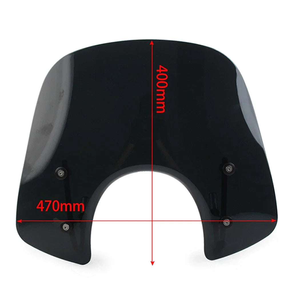 Windshield for Vespa GTS 250 300 (All Years) Transparent