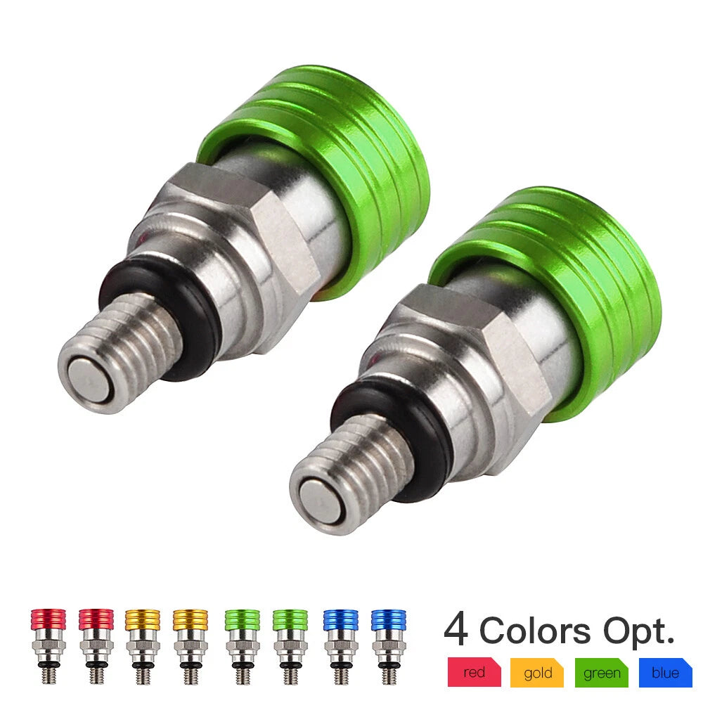 Fork Air Bleeder Valves for Kawasaki KX250F KX125 KX250 (2006–2007)