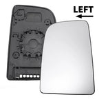 Left Upper Side Mirror Glass Replacement for VW Crafter (2010–2016)