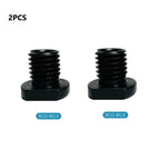 Angle Grinder Converter Set of 2 Black Steel Polishing Adapter Accessories