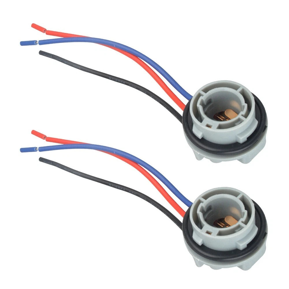 1157 LED Stop Brake Turn Light Bulb Socket Harness for