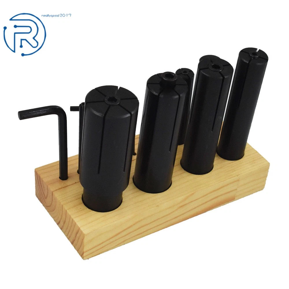 8PCS Expanding Arbors Set Mandrels for Lathe Milling (1/4" to 1-1/4")