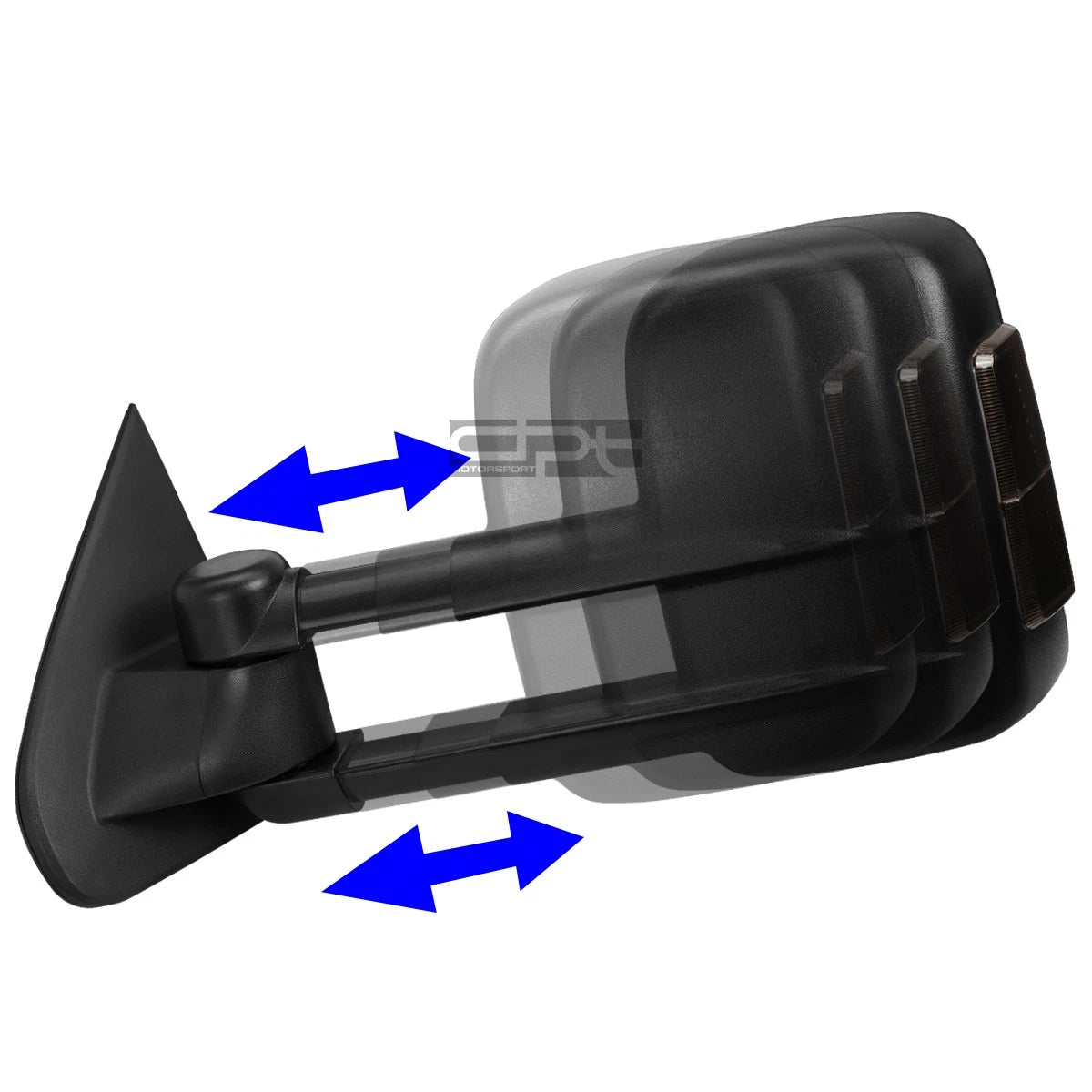 Set of 2 Power Heated Smoked Signal LED Towing Mirrors for Silverado/Sierra (2014–2020)