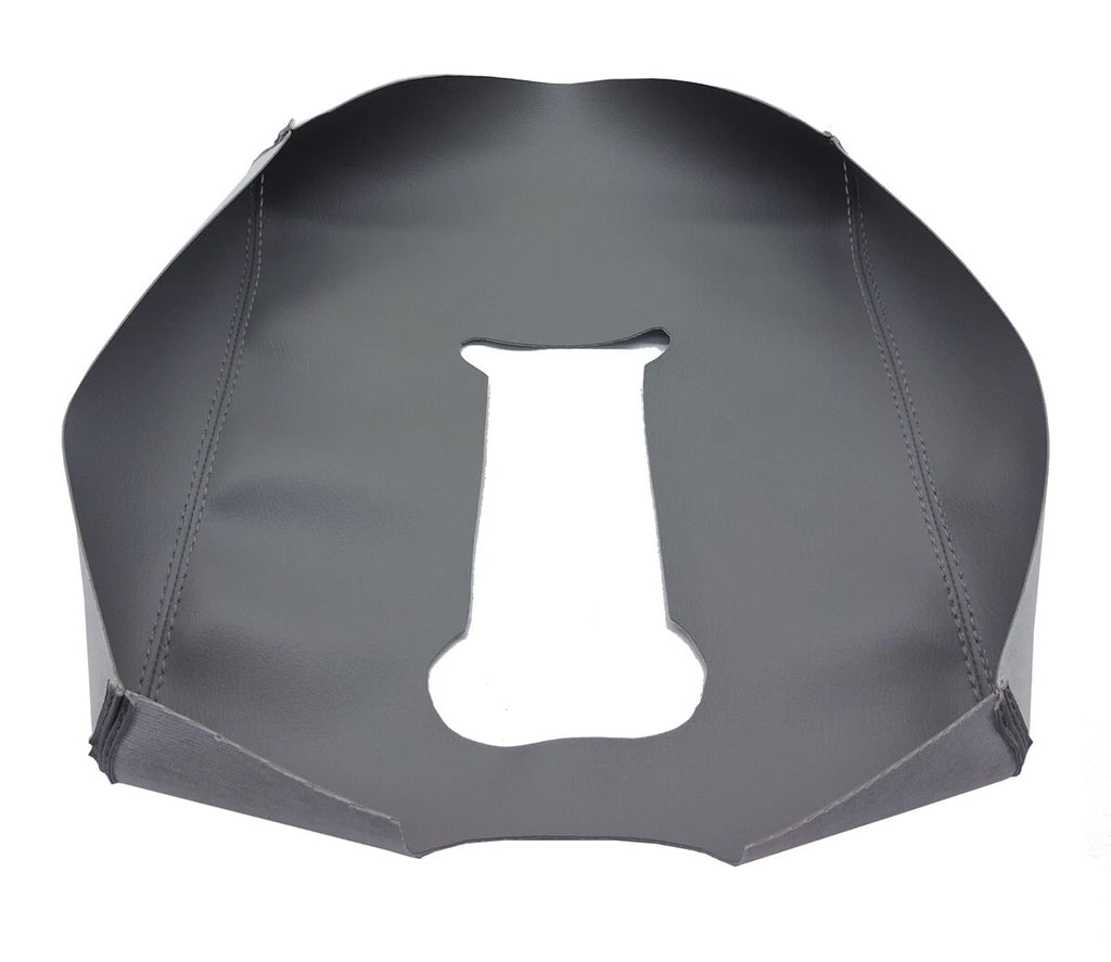 Center Bench Lid Armrest for GMC Sierra (2014–2019) Medium Gray PVC Leather