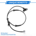 ABS Wheel Speed Sensor for Nissan Maxima (No. 479105Y705/479105Y700)