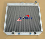 Full Aluminum Radiator 3 Rows for Ford Mustang V8 (1967-1970)