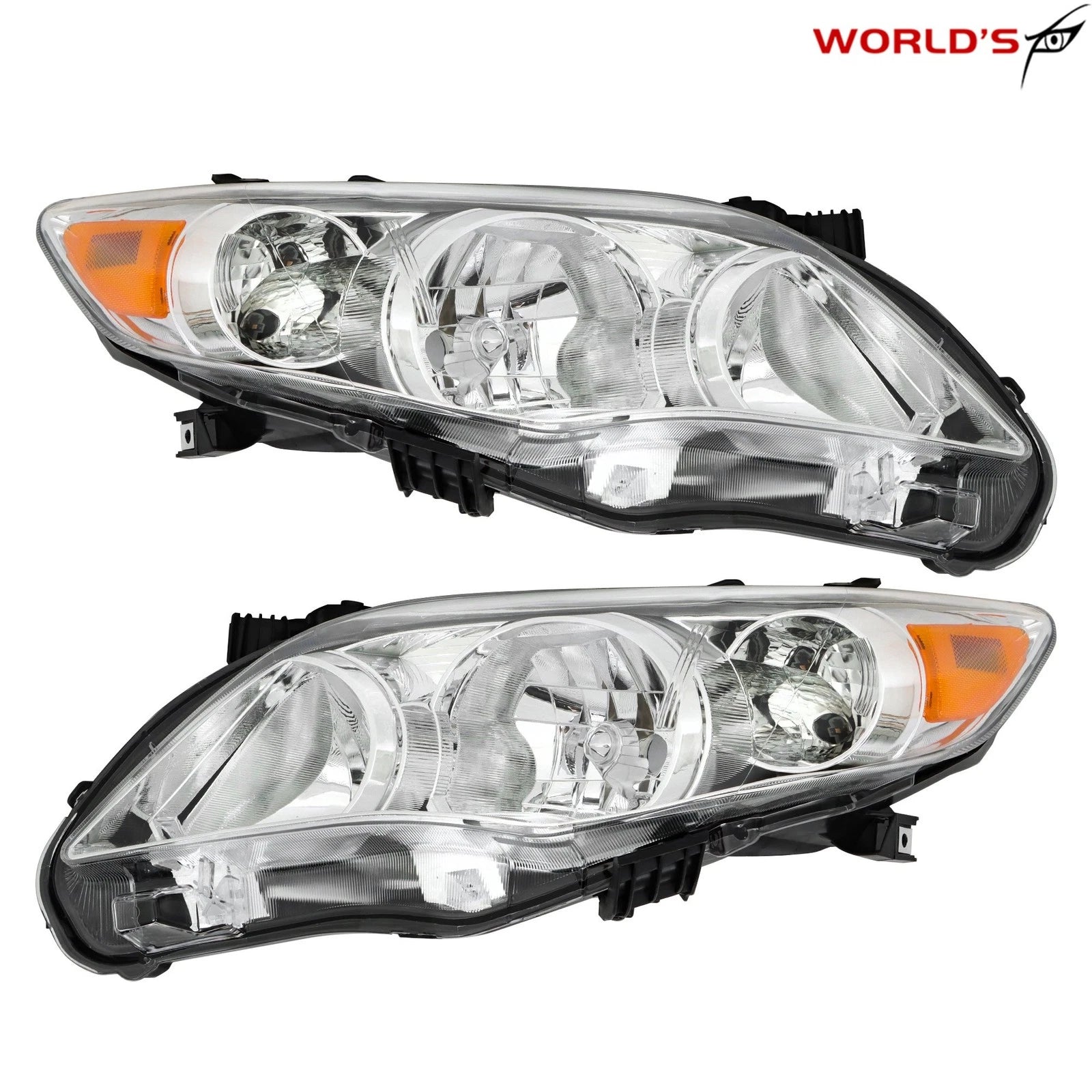 Headlights for Toyota Corolla S XRS (2011–2013) Halogen LH+RH Pair