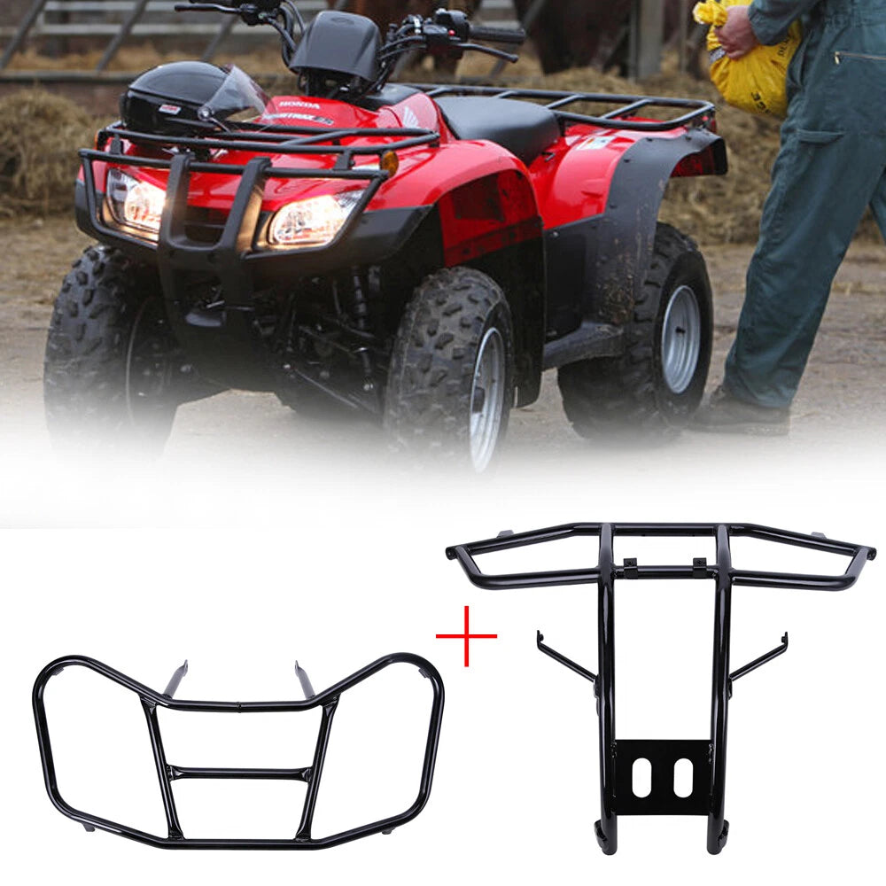 Front Rack Carrier & Bumper Set for Honda TRX250TE TRX250TM Recon 250 (2005–2024)