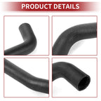 Radiator Hose for Toyota Solara 2.4L 2004–2008 No. 16572-28080 Rubber Black