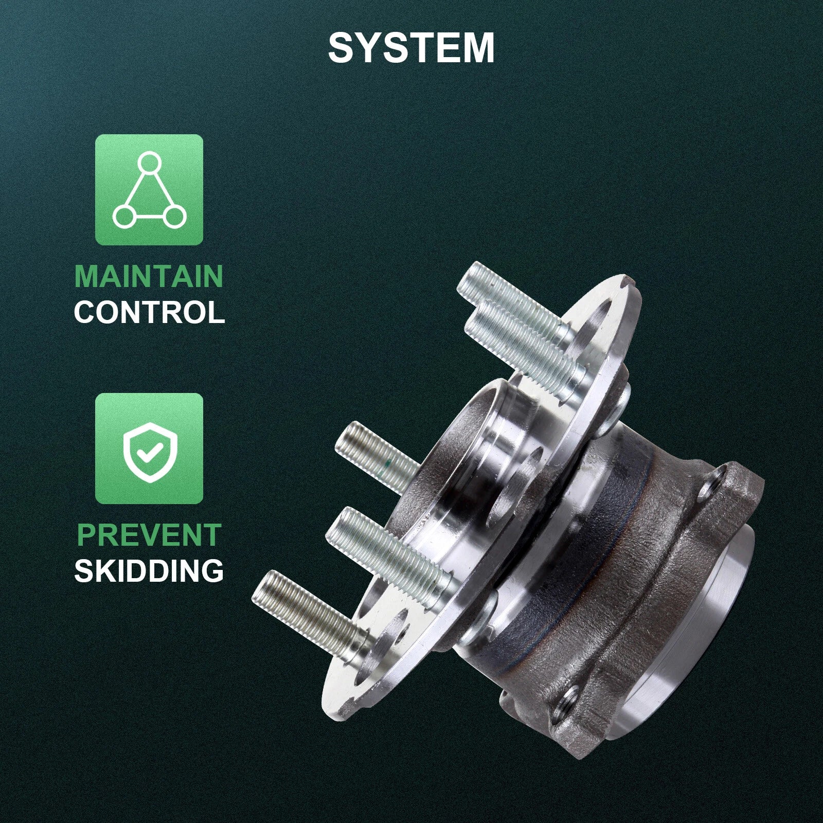 2X Rear Wheel Bearing Hub for Acura RDX, Scion xB, Honda CR-V (2007–2011)
