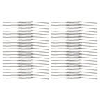 40PCS Magnetic Glass Reed Switch 2x14mm Normally Open 2Pin