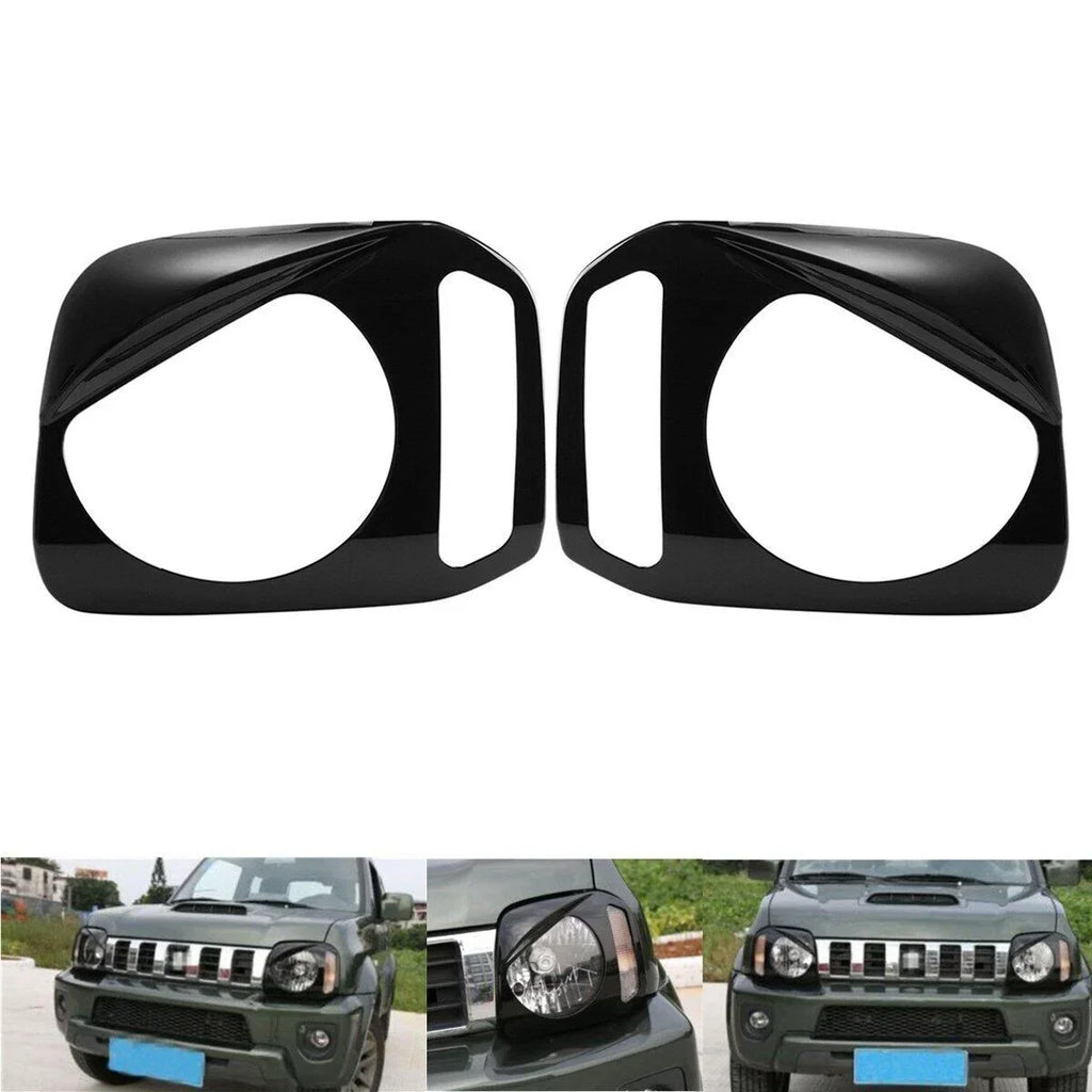 Front Headlight Frame Trim Cover for Suzuki Jimny (2007–2017)