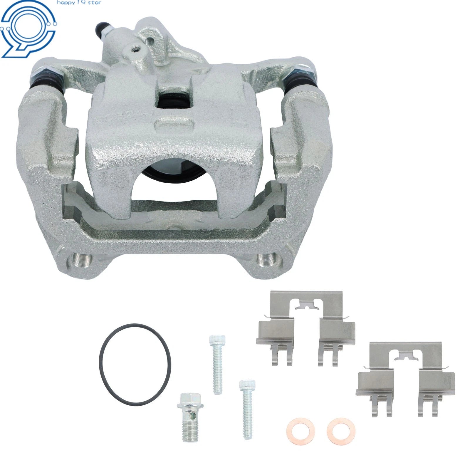 1X Rear Left Disc Brake Caliper w/ Bracket for Mazda CX-5 (2016–2023)