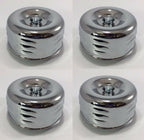 Chrome Louvered Air Cleaner Assembly for Hot Rod 2 BBL Carburetor (Hot Rod)