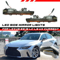 Dynamic LED Side Mirror Blinker Light for Lexus IS ES (2021–2025)