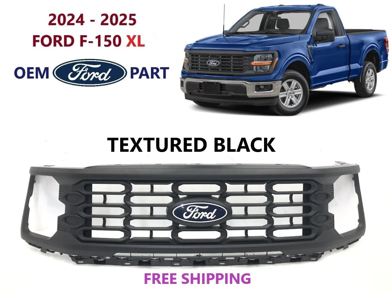Upper Grille for Ford F-150 (2024–2026) #3 Textured Black