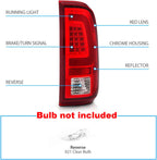 Shape LED Red Tail Lights Lamps for Ford F250 F350 F450 Super Duty (2008–2016)