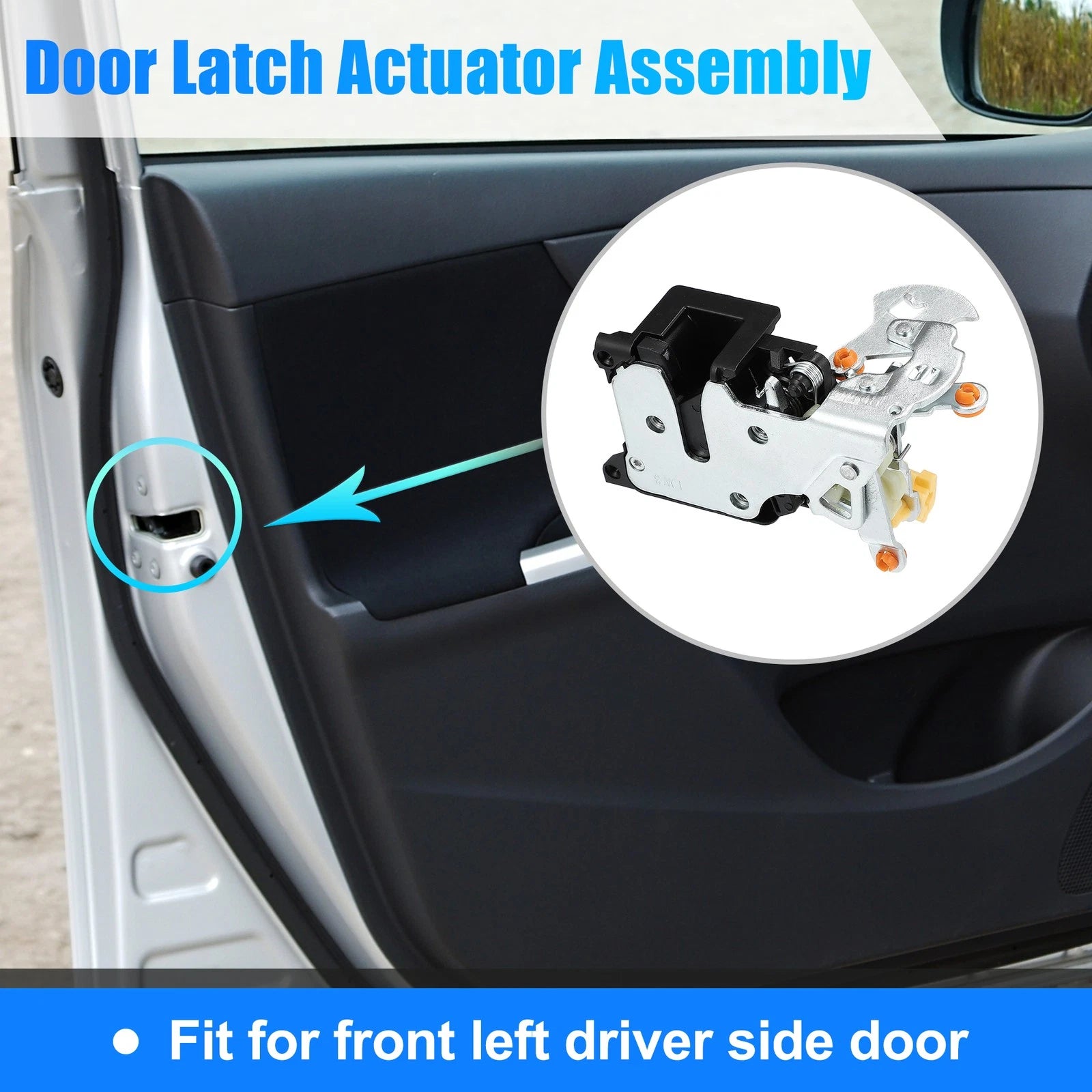 Front Left Power Door Lock Actuator Motor 15111447 for Chevy GMC 