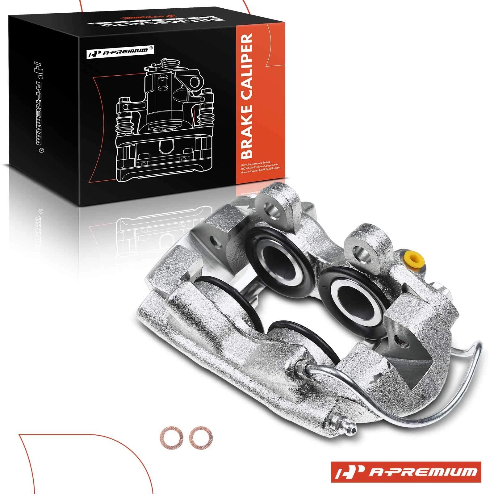 4-Piston Front Right Brake Caliper for Ford Mustang (1965–1966)