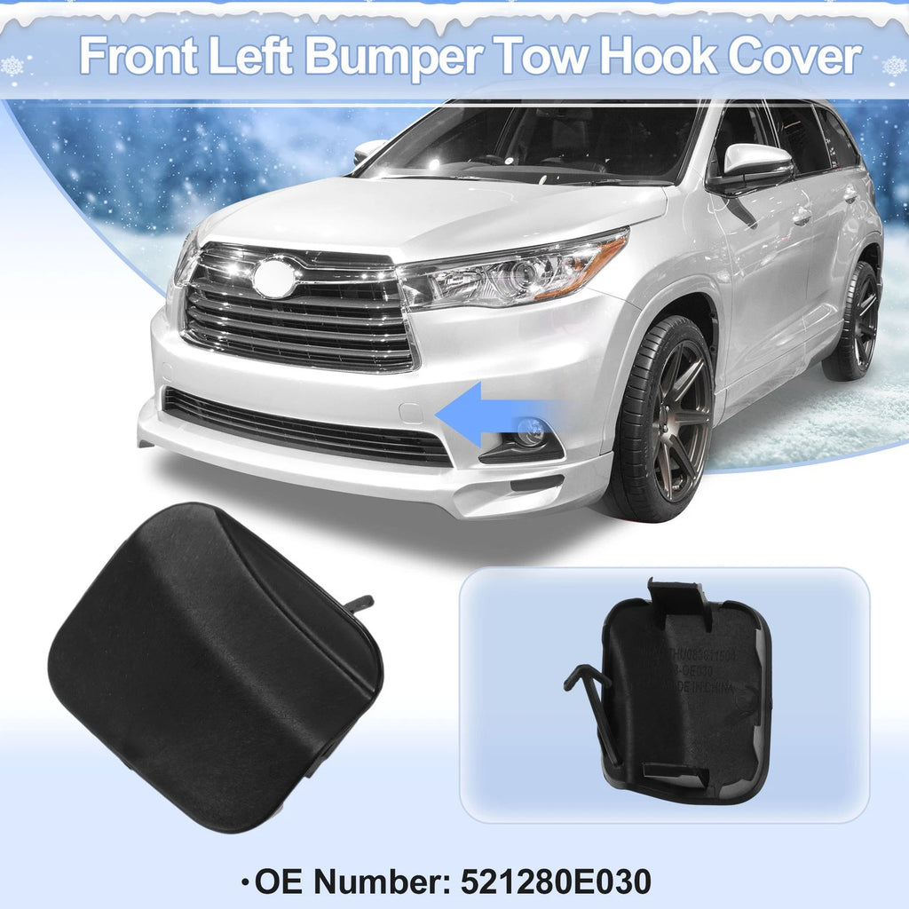 Tow Hook Cover Cap for Toyota Highlander (2014–2016) No. 521280E110