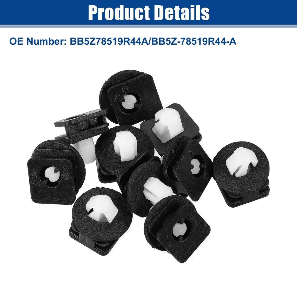 10pcs A Pillar Trim Hardware Windshield Clips for Ford Explorer (2011–2021)