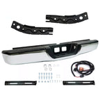 Chrome Rear Step Bumper Assembly for Toyota Tundra (2000–2006)