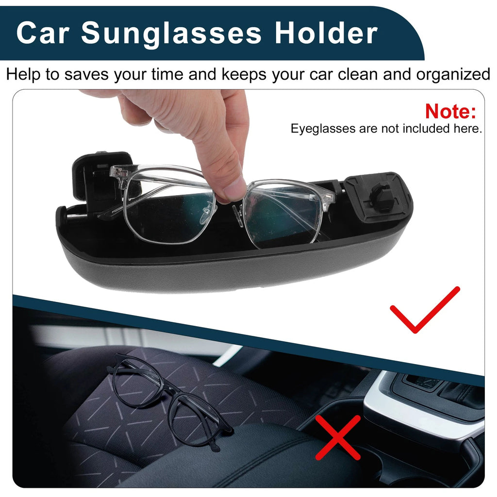Sunglasses Case for Nissan Sylphy (2006–2022) Eyeglasses Holder Black
