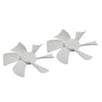 2X Exhaust Vent Fan Blades for RV Trailer Camper (6 Inch)
