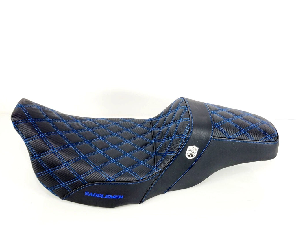 Saddlemen SDC Gripper Seat for Harley Softail (2018–2025) SC81830BLU
