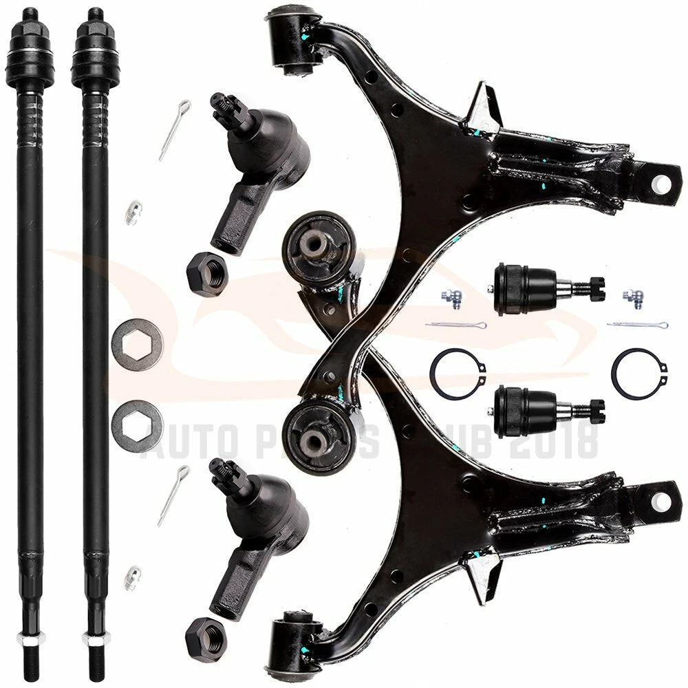 Set of 8 Front Lower Control Arms & Ball Joints for Honda CR-V (2002–2006)