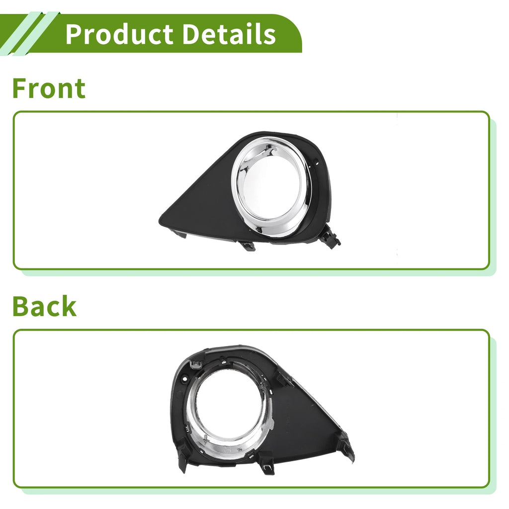 1 Pc Fog Light Grill for Toyota Yaris (2015–2017) No. 520300D050