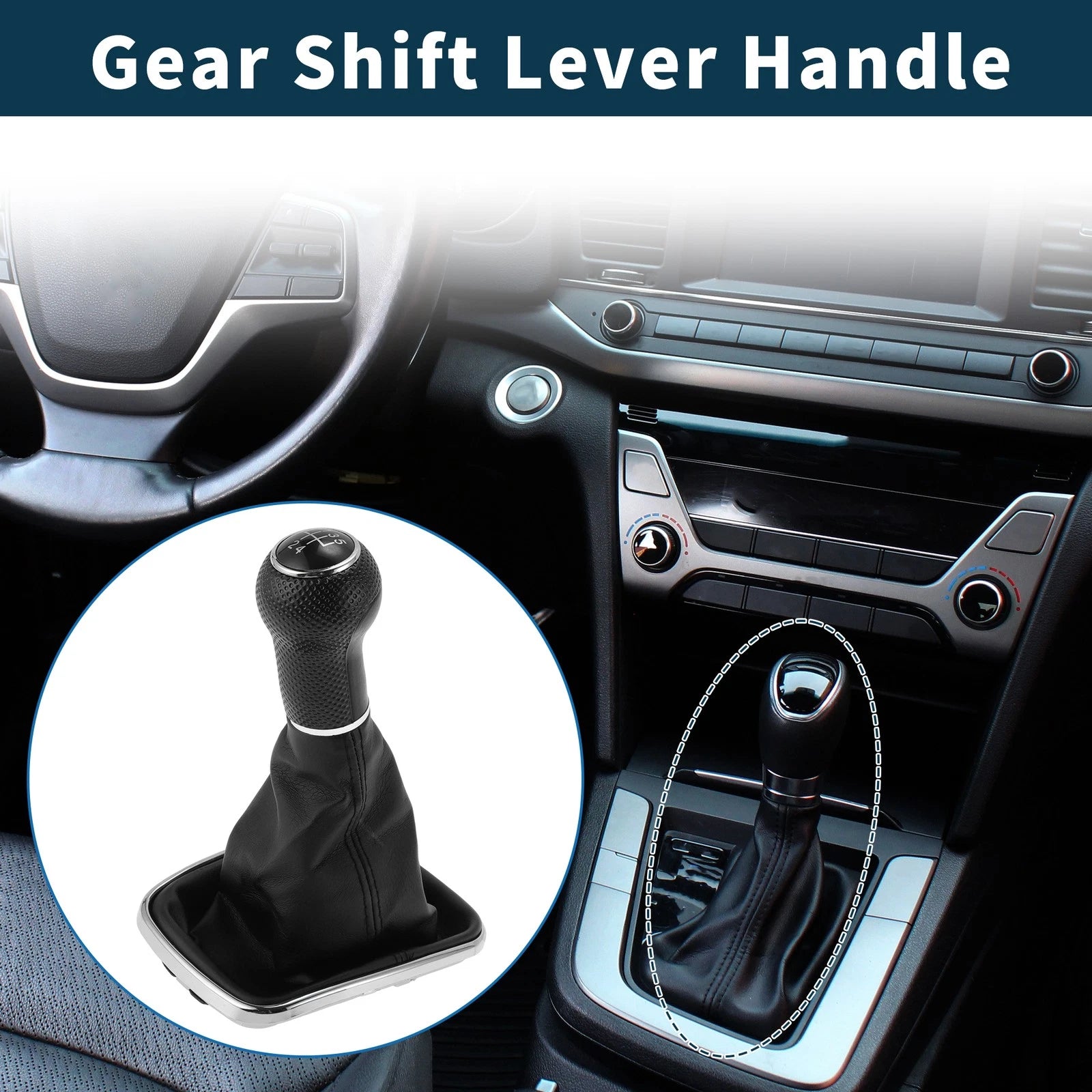 Manual Transmission Gear Shift Knob for Volkswagen Golf (2010–2023)