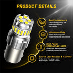 2X LED Backup Reverse Tail Stop Brake Turn Signal Lights for Make Model
