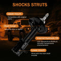 Set of 4 Front Struts Rear Shocks Absorbers for Nissan Sentra (2002–2006)