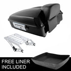 Chopped Trunk Backrest Mount Rack for Harley Touring Road Glide (2014–2026)